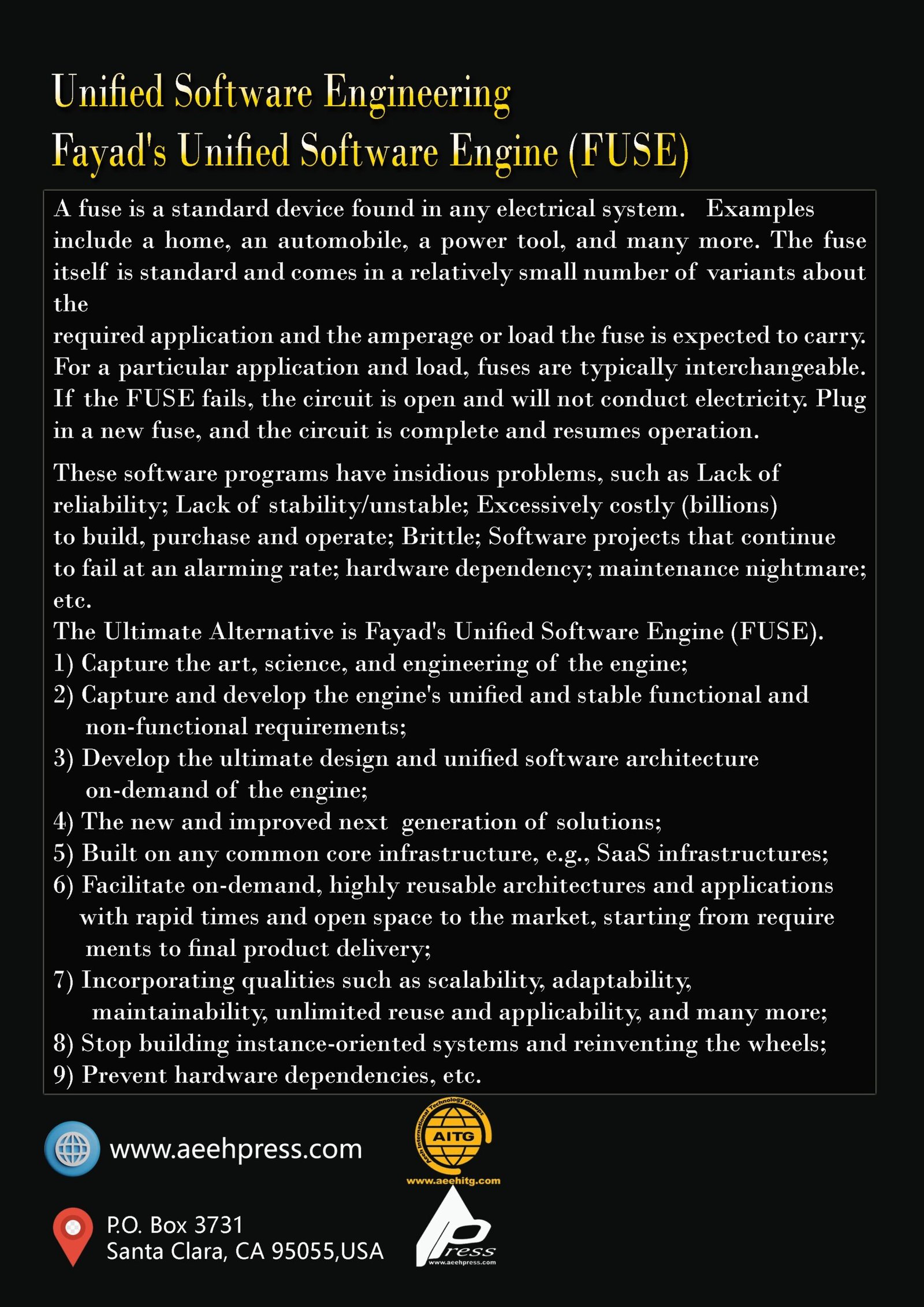 Fayad’s Unified Software Engine (FUSE) – drfayad.com